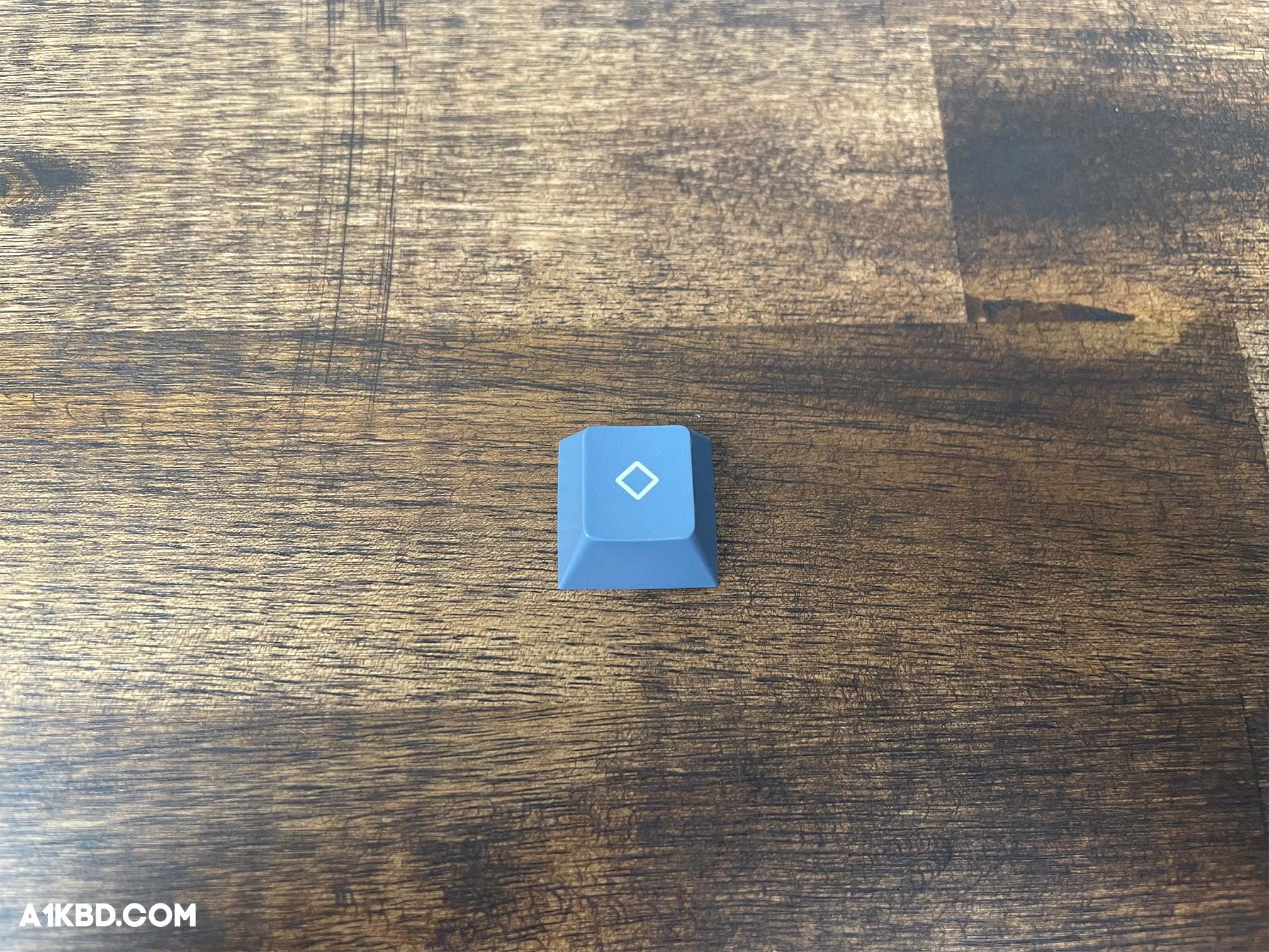 Front side of PBTfans keycap.